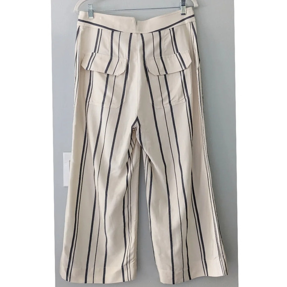 Equipment Striped Wide Leg Crop - Picture 8 of 10
